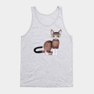 Cat alebrije, AI art Tank Top